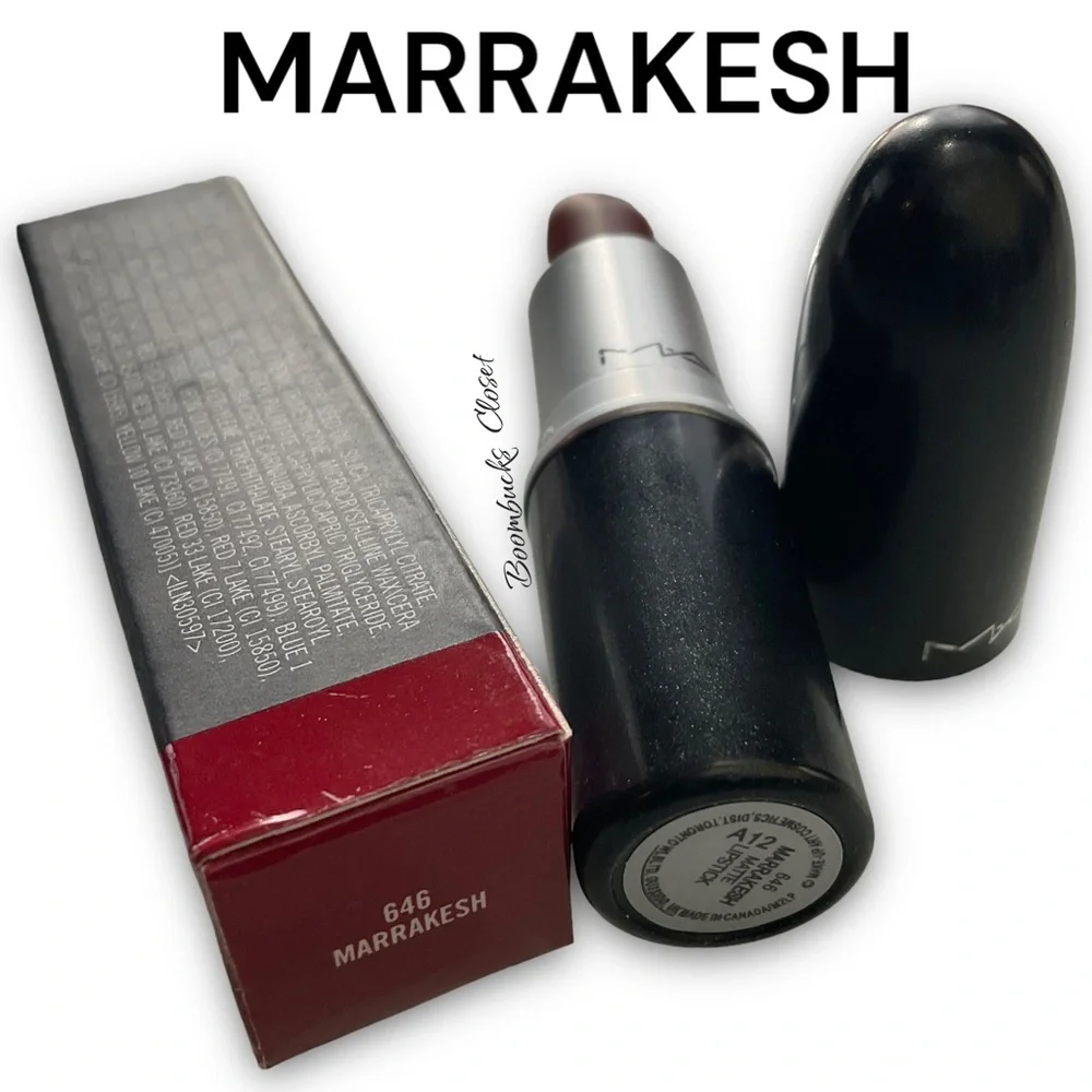 MAC MATTE Lipstick MARRAKESH. Intense orange brown Bestseller